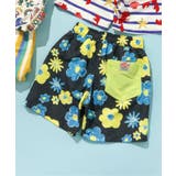 ブラック | 【UVカット】無地・総柄わくわくビーチショーツ | F.O.Online Store