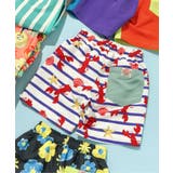 ボーダー柄 | 【UVカット】無地・総柄わくわくビーチショーツ | F.O.Online Store