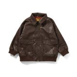 ブラウン | エコレザーブルゾン | F.O.Online Store
