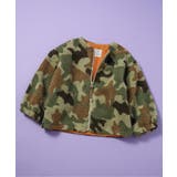カーキ | ジャガードボアジャケット | F.O.Online Store