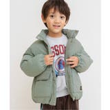 カーキ | スタンドカラー中綿ジャケット | F.O.Online Store