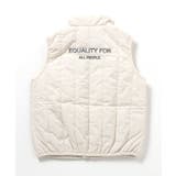 ストライプキルティングベスト | F.O.Online Store | 詳細画像3