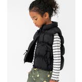 シャーリングリボン中綿ベスト | F.O.Online Store | 詳細画像1