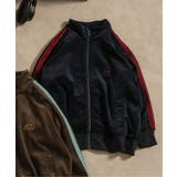 ネイビーブルー | ベロアトラックジャケット(セットアップ可) | F.O.Online Store