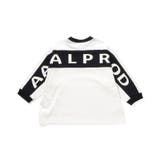 オフホワイト | 【AAAL PROD】切り替えプリント長袖Tシャツ | F.O.Online Store