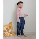 ジャガードテレコボーダーTシャツ | F.O.Online Store | 詳細画像16 