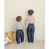 ジャガードテレコボーダーTシャツ | F.O.Online Store | 詳細画像9 