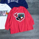 ローズピンク | 3柄サガラワッペンロンT | F.O.Online Store