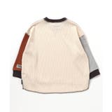 配色ステッチビッグシルエットワッフルTシャツ | F.O.Online Store | 詳細画像9 