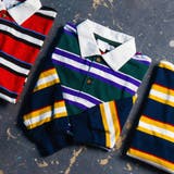 レインボー | マルチボーダーポロシャツ | F.O.Online Store