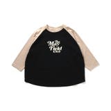 ブラック | B NEWJACK ラグラングラフィックTシャツ | F.O.Online Store