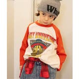 レッド | B NEWJACK ラグラングラフィックTシャツ | F.O.Online Store