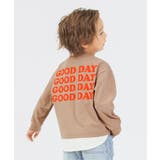 ベージュ | ゆったりバックプリントTシャツ | F.O.Online Store