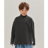 チャコール | 【WEB限定】 やわらか起毛ハイネックロンT | F.O.Online Store