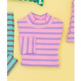 ピンク | WEB限定  ボーダーリブロンT | F.O.Online Store