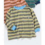 イエロー | ベロアボーダーロンT | F.O.Online Store