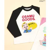 ブラック | ＜OSAMU GOODS＞ラグランワッペン長袖Tシャツ | F.O.Online Store