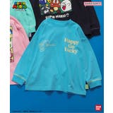 ターコイズブルー | スーパーマリオ ボックスTシャツ | F.O.Online Store