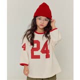 アイボリー | 【WEB限定】 配色ナンバリングTシャツ | F.O.Online Store