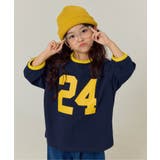 ネイビーブルー | 【WEB限定】 配色ナンバリングTシャツ | F.O.Online Store