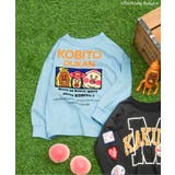 ブルー | こびとづかん ワッペン長袖Tシャツ  | F.O.Online Store