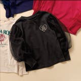 チャコール | WEB限定 袖チュールロンT | F.O.Online Store