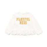 オフホワイト | WEB限定 裾フリル長袖Tシャツ | F.O.Online Store