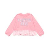 ピンク | WEB限定 裾フリル長袖Tシャツ | F.O.Online Store