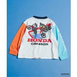 レインボー | 【リンク】Honda ヴィンテージグラフィック長袖Tシャツ  | F.O.Online Store