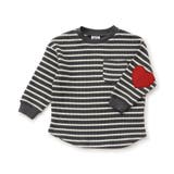 【リンク】いろいろパッチワッフルロンT | F.O.Online Store | 詳細画像1 