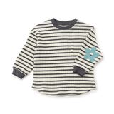 オフホワイト | 【リンク】いろいろパッチワッフルロンT | F.O.Online Store