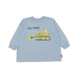 サックス | ［まるで刺繍のような！］ 働く車3柄Tシャツ | F.O.Online Store