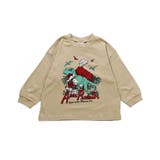 ベージュ | WEB限定  ゆったりシルエットグラフィックバリエーションTシャツ  | F.O.Online Store