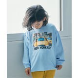 サックス | WEB限定  色んなロゴ・プリントTシャツ  | F.O.Online Store
