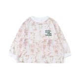 ブラウン | WEB限定  タイダイ風プリントTシャツ  | F.O.Online Store