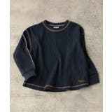 ネイビーブルー | WEB限定 ワッフルTシャツ | F.O.Online Store