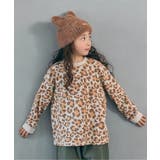 ベージュ | WEB限定  総柄＆ロゴワッフルTシャツ  | F.O.Online Store