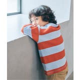 ボーダー柄 | WEB限定  総柄＆ロゴワッフルTシャツ  | F.O.Online Store
