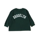 グリーン | WEB限定  総柄＆ロゴワッフルTシャツ  | F.O.Online Store