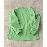 グリーン | WEB限定 ワンポイント刺繍Tシャツ | F.O.Online Store