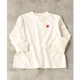 キナリ | WEB限定 ワンポイント刺繍Tシャツ | F.O.Online Store