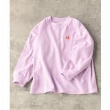 ラベンダー | WEB限定 ワンポイント刺繍Tシャツ | F.O.Online Store