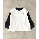 オフホワイト | WEB限定 ワンポイント刺繍Tシャツ | F.O.Online Store