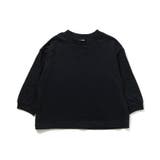 ブラック | WEB限定  ゆったりシルエット無地・ボーダーTシャツ | F.O.Online Store
