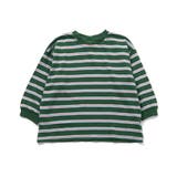 ダークグリーン | WEB限定  ゆったりシルエット無地・ボーダーTシャツ | F.O.Online Store