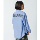 ブルー | 【AAAL PROD】バックロゴシャツ | F.O.Online Store