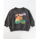チャコール | アニマルフォトプリントトレーナー  | F.O.Online Store