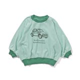 ミント | WEB限定  ゆったりシルエットレトロモチーフパイルトレーナー | F.O.Online Store