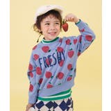 ブルー | WEB限定 レトロ総柄トレーナー | F.O.Online Store