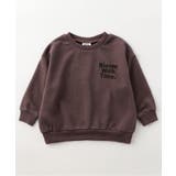ブラウン | WEB限定  ゆったりシルエットバリエーション裏毛トレーナー  | F.O.Online Store